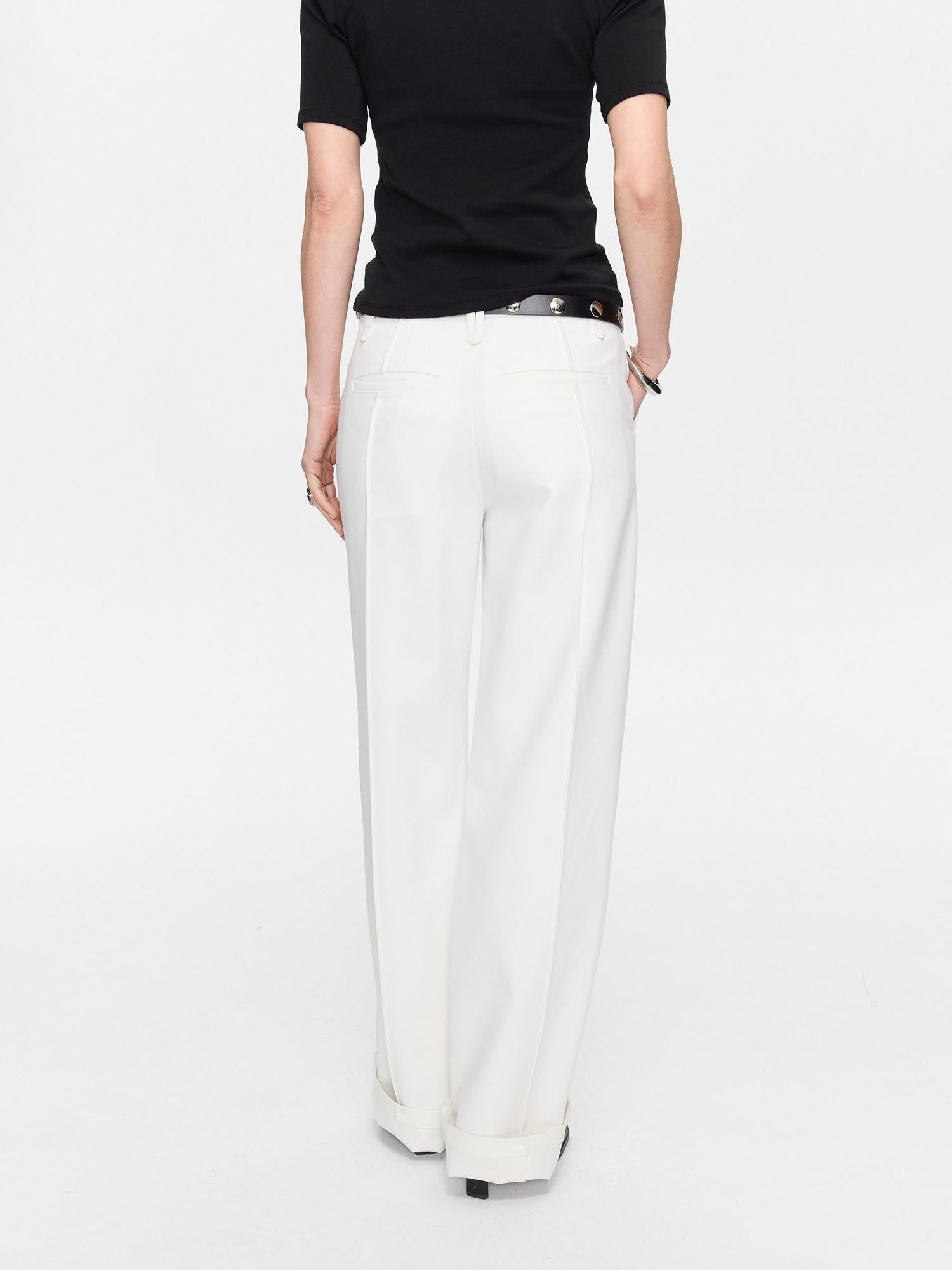 LYUOCHENG Extra Long Straight Pencil Low Rise Women&