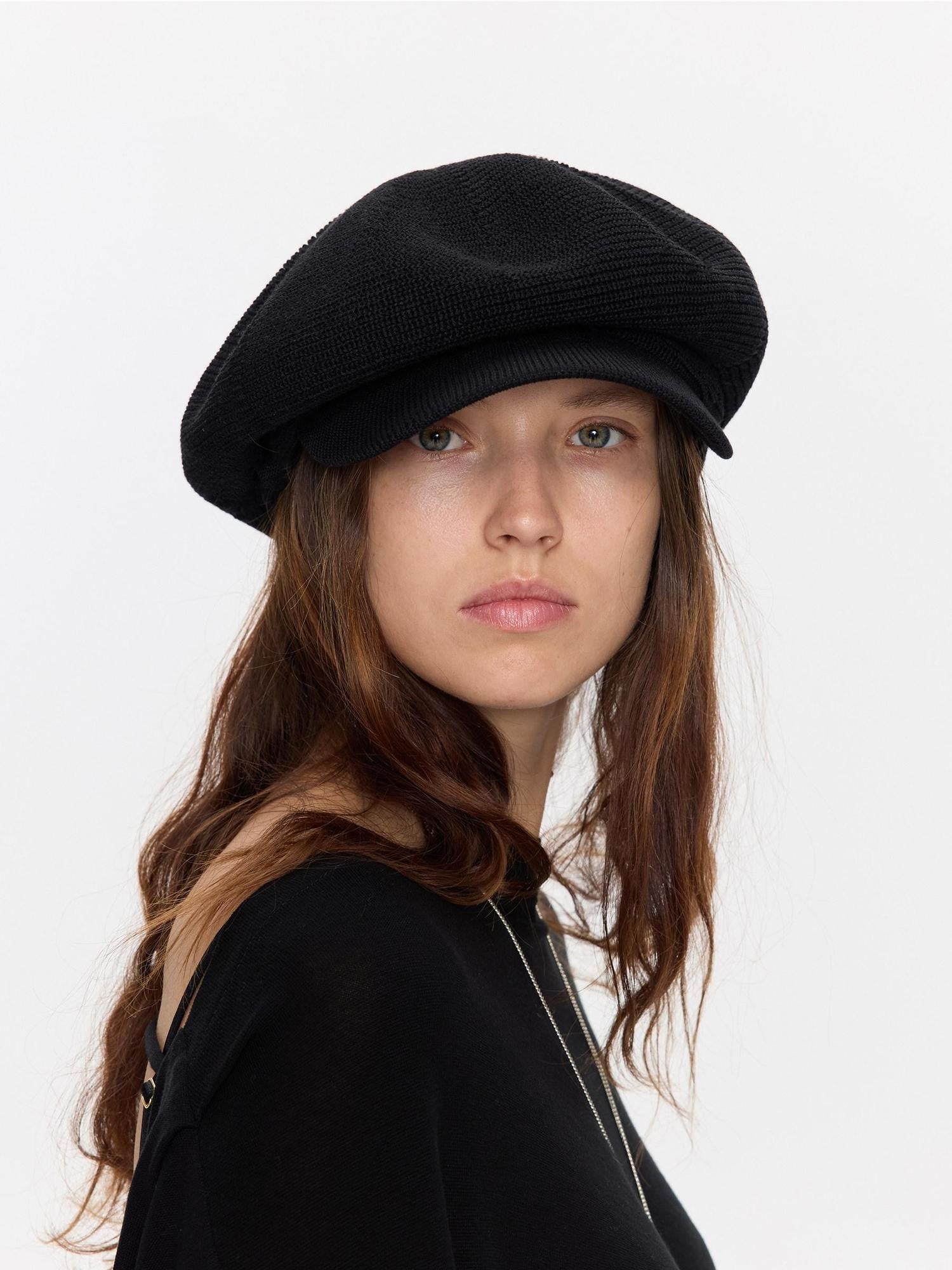 LYUOCHENG Knitted Slouch Adjustable Painter Women&