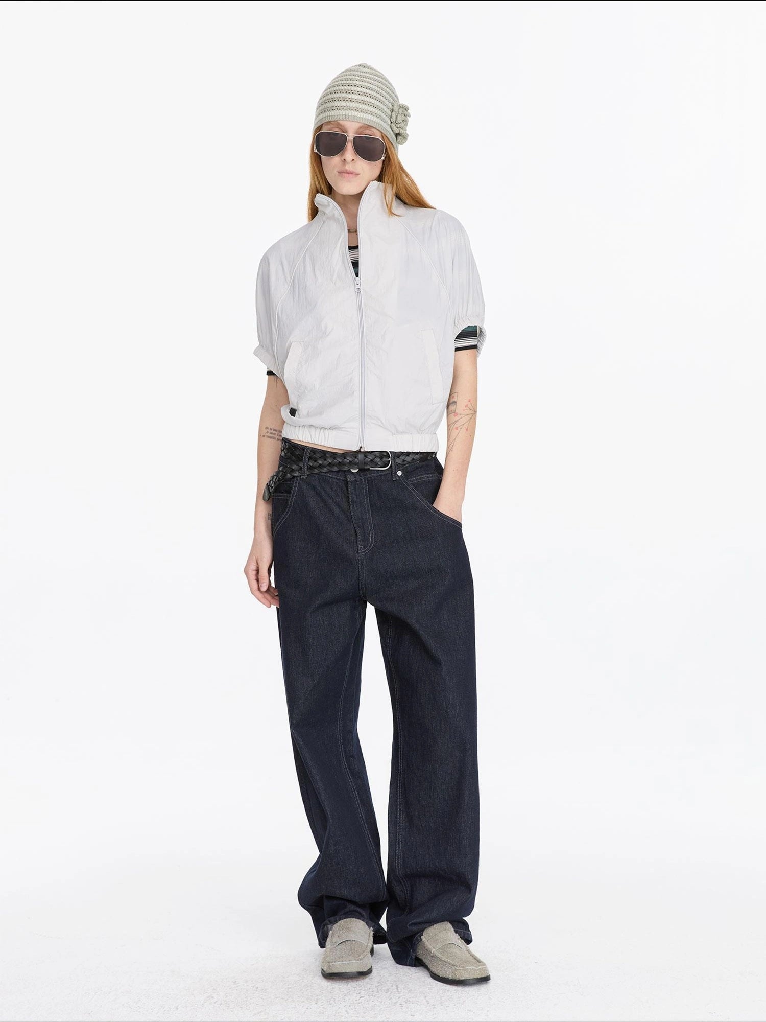 LYUOCHENG Lightweight Upf 50 Nylon Batwing Sun Shield Top