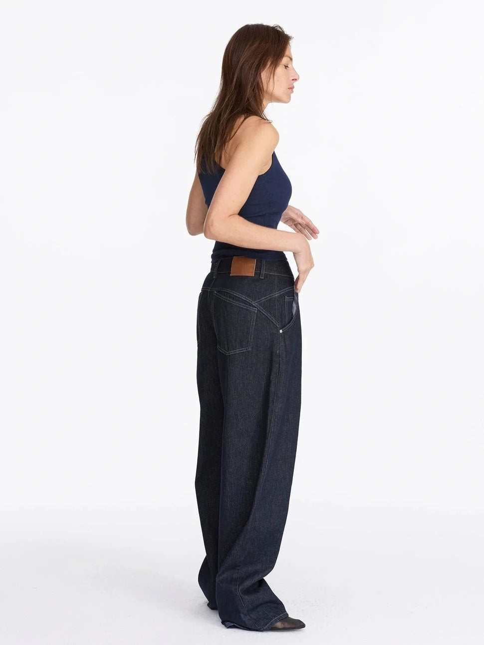 LYUOCHENG Raw Selvedge Denim Jeans