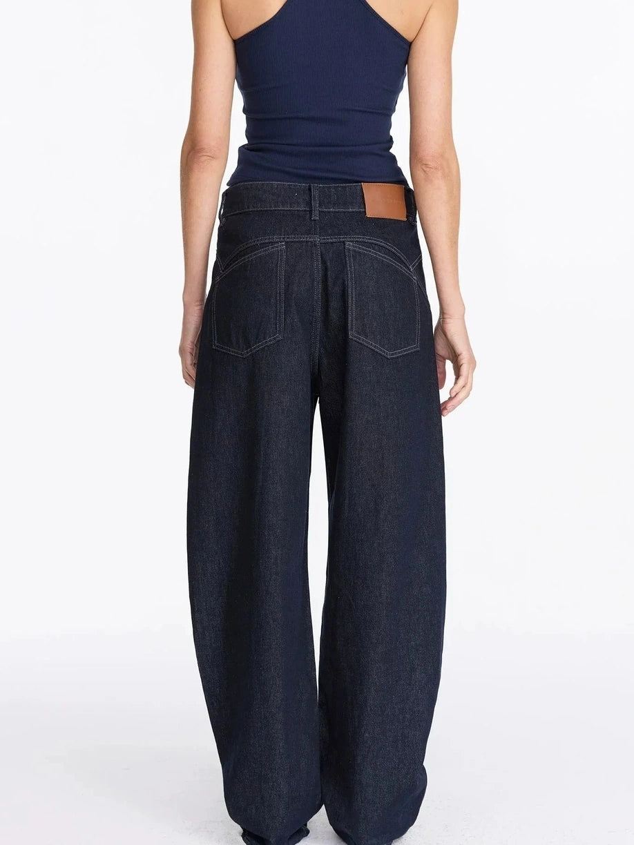 LYUOCHENG Raw Selvedge Denim Jeans