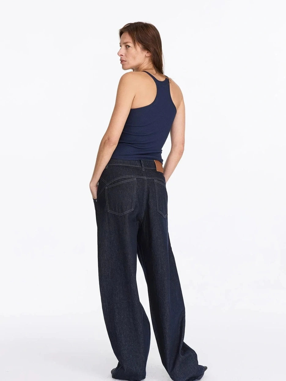 LYUOCHENG Raw Selvedge Denim Jeans