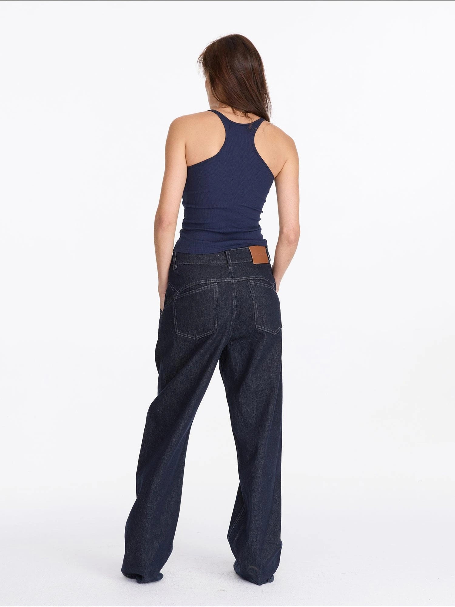 LYUOCHENG Ribbed Tank Top With Built In Bra