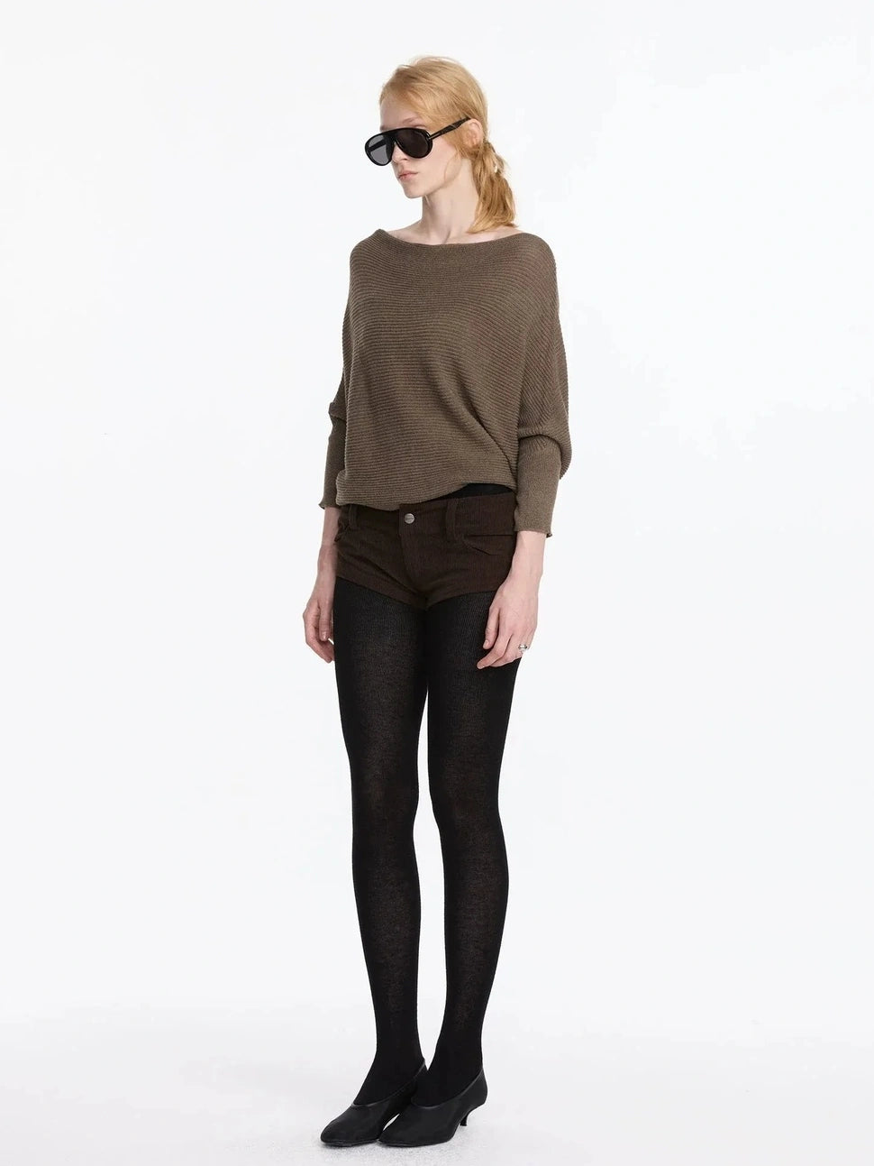 LYUOCHENG Stretch Wool Blend Tights
