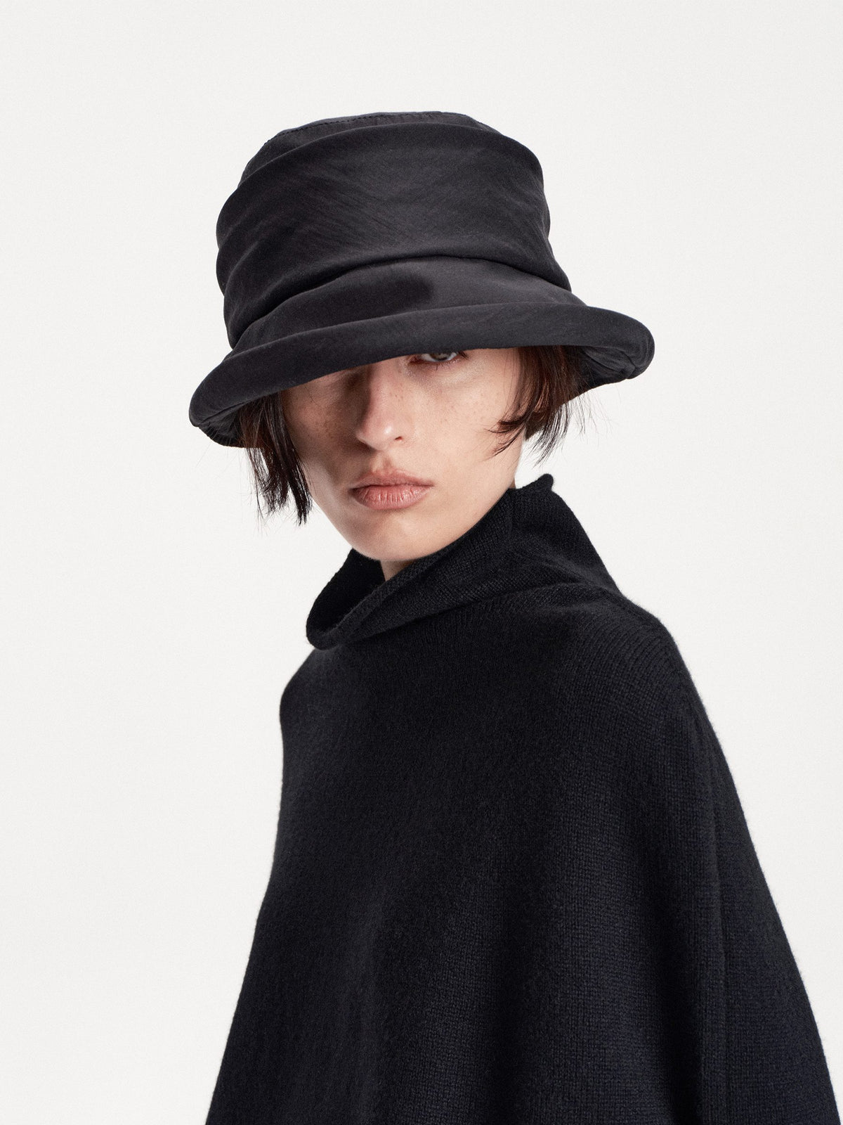 LYUOCHENG_Textured_Pleated_Wide_Brim_Bucket_Women&