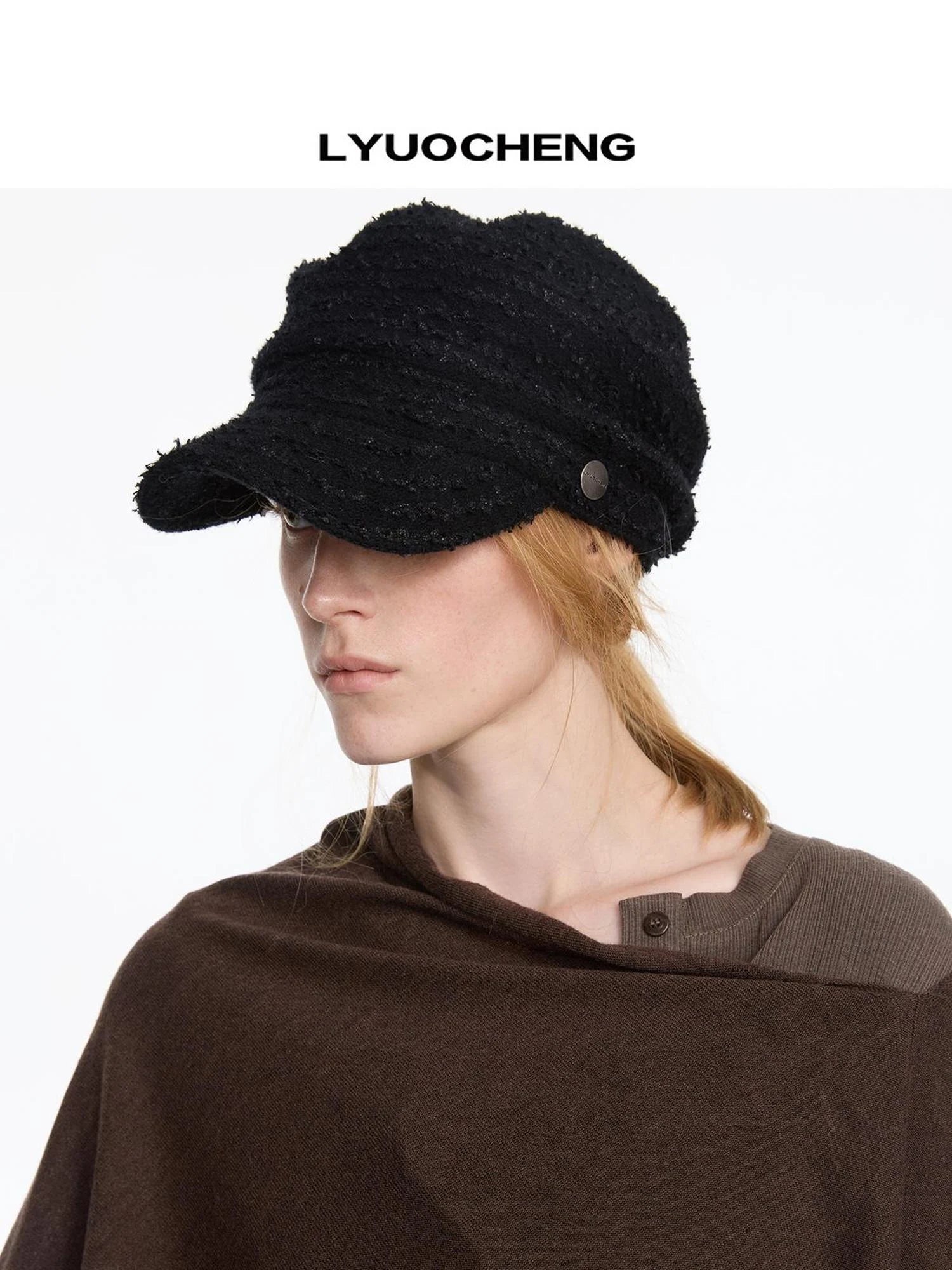 LYUOCHENG Vintage Aroma Knight Stackable Wide Brim Hat