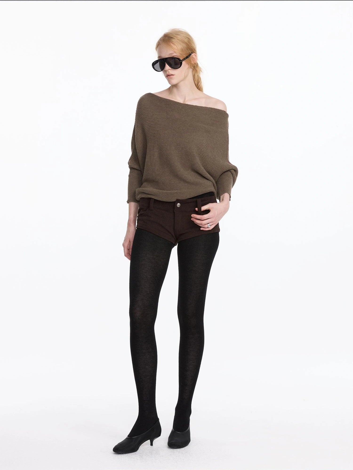 LYUOCHENG Warm Stretch Wool Blend Tights