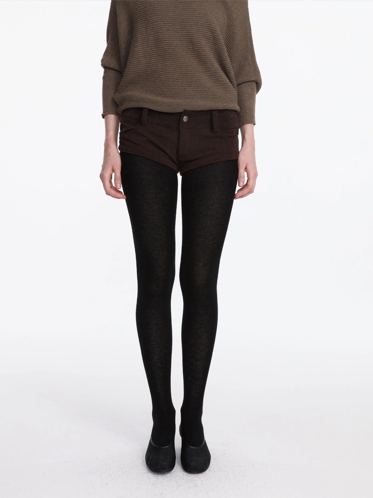 LYUOCHENG Warm Stretch Wool Blend Tights