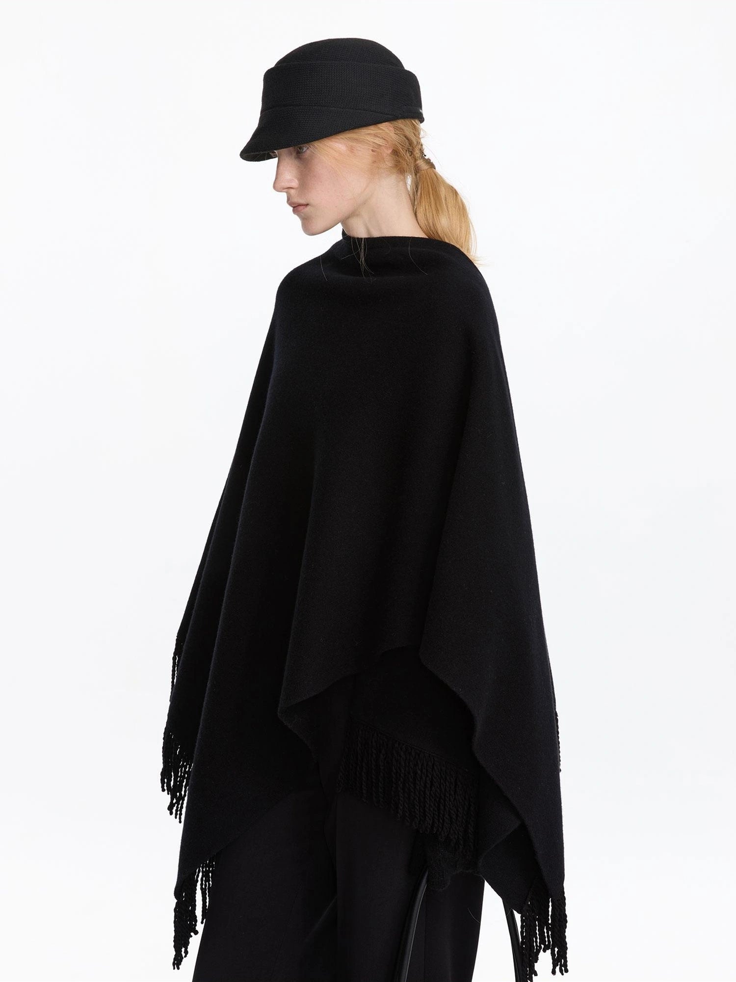 LYUOCHENG Wool Fringe Shawl Wrap