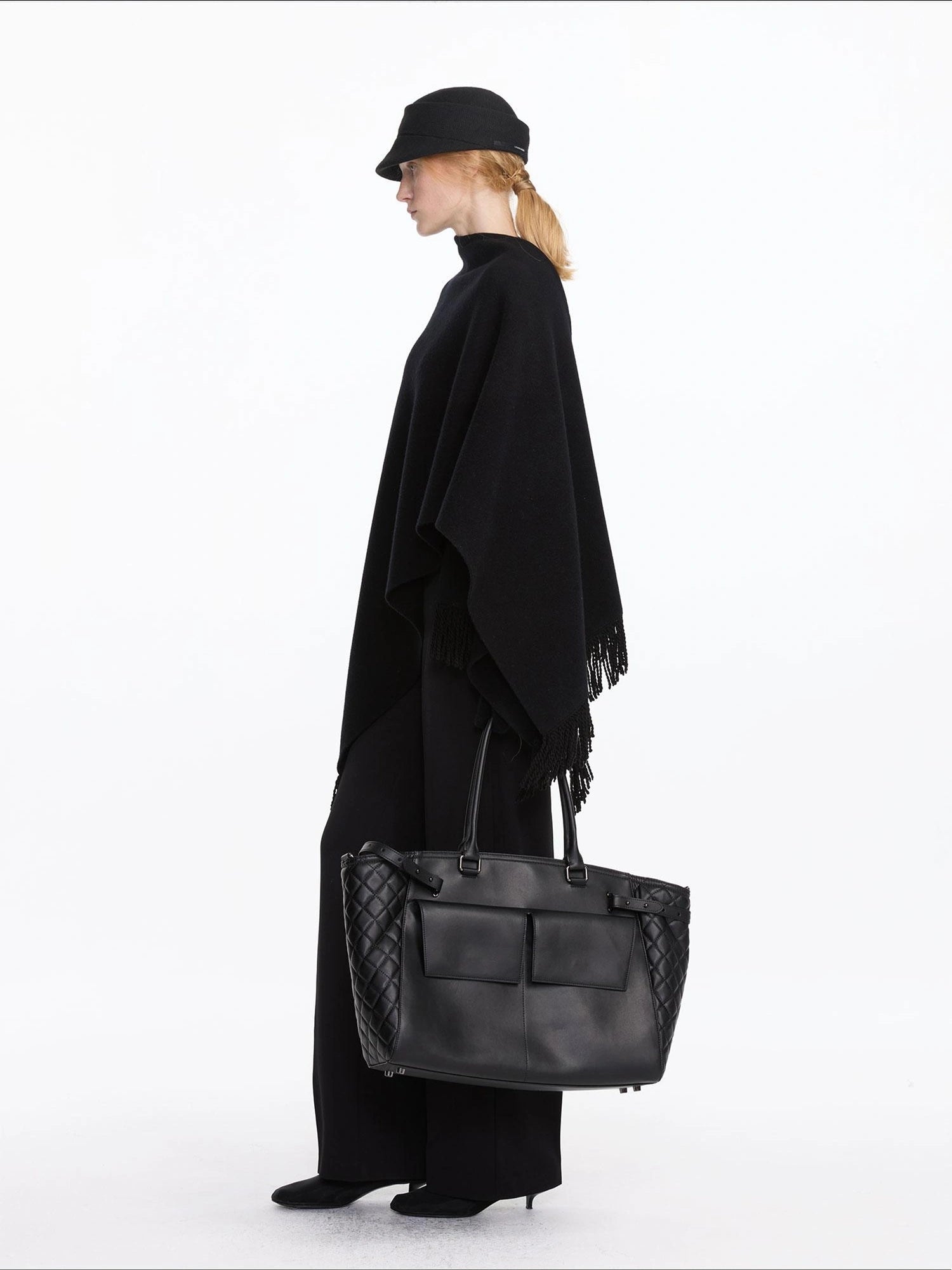 LYUOCHENG Wool Fringe Shawl Wrap