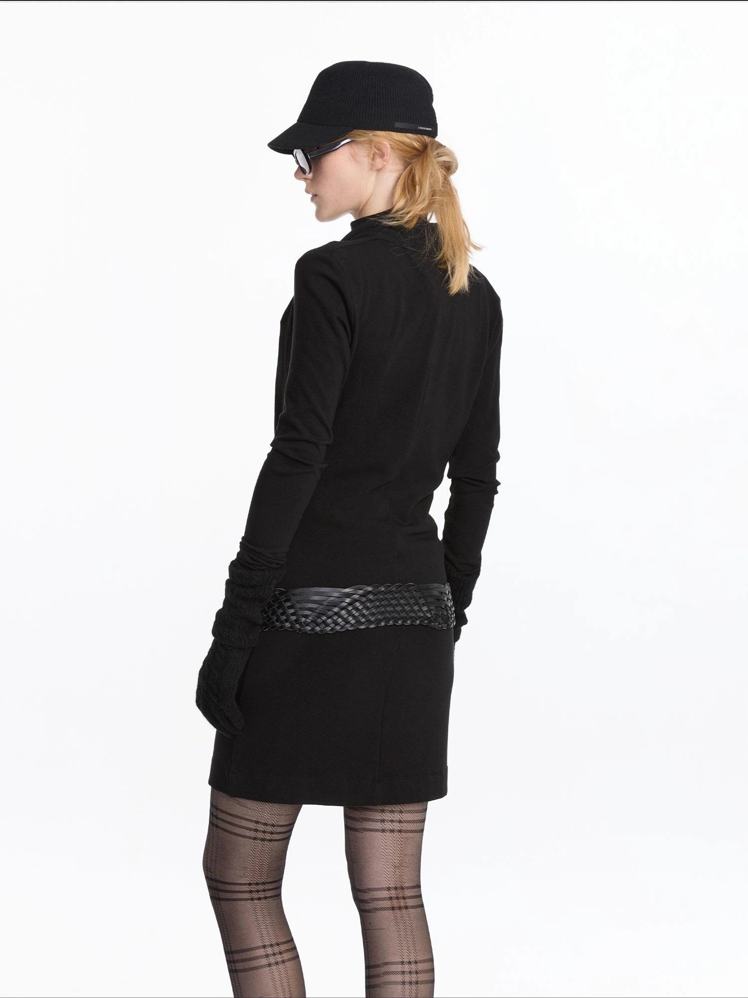 LYUOCHENG Y Keyhole Drop Neckline Two Piece Knit Top