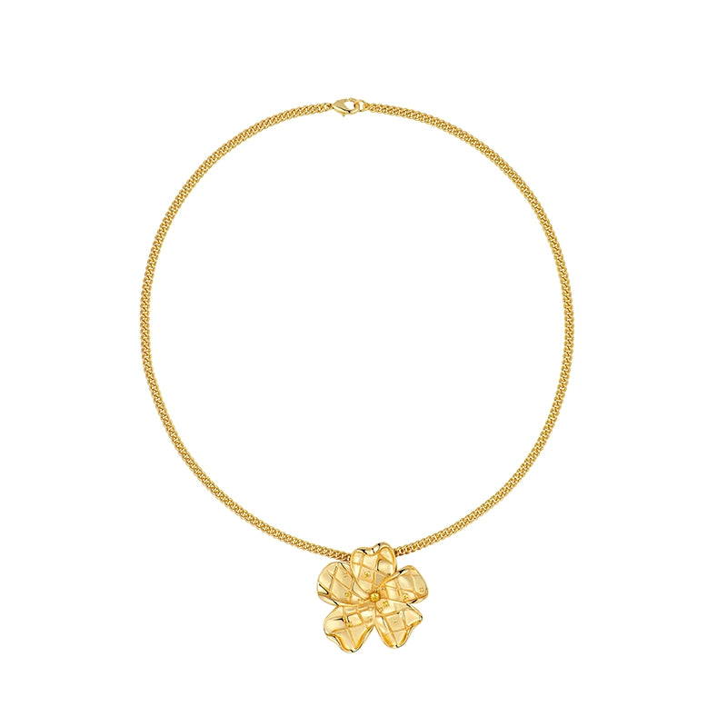 LYUOCHENG_Zircon_Egg_Flower_Geometric_Pendant_Necklace_MISSTT