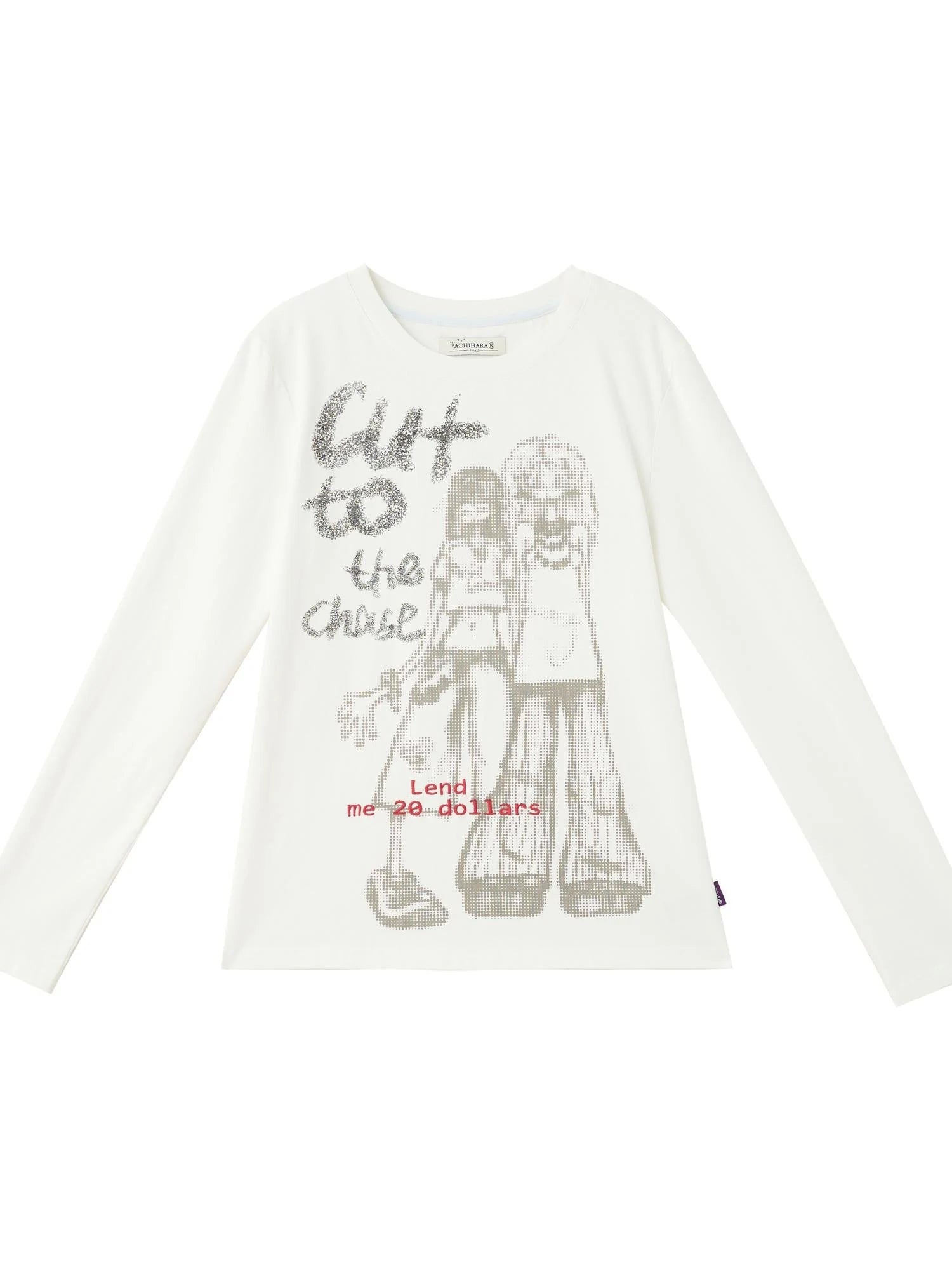 Bestie Borrowed Tee Retro Washed Cotton