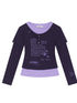 Distressed Love Letter Print Long Sleeve Tee