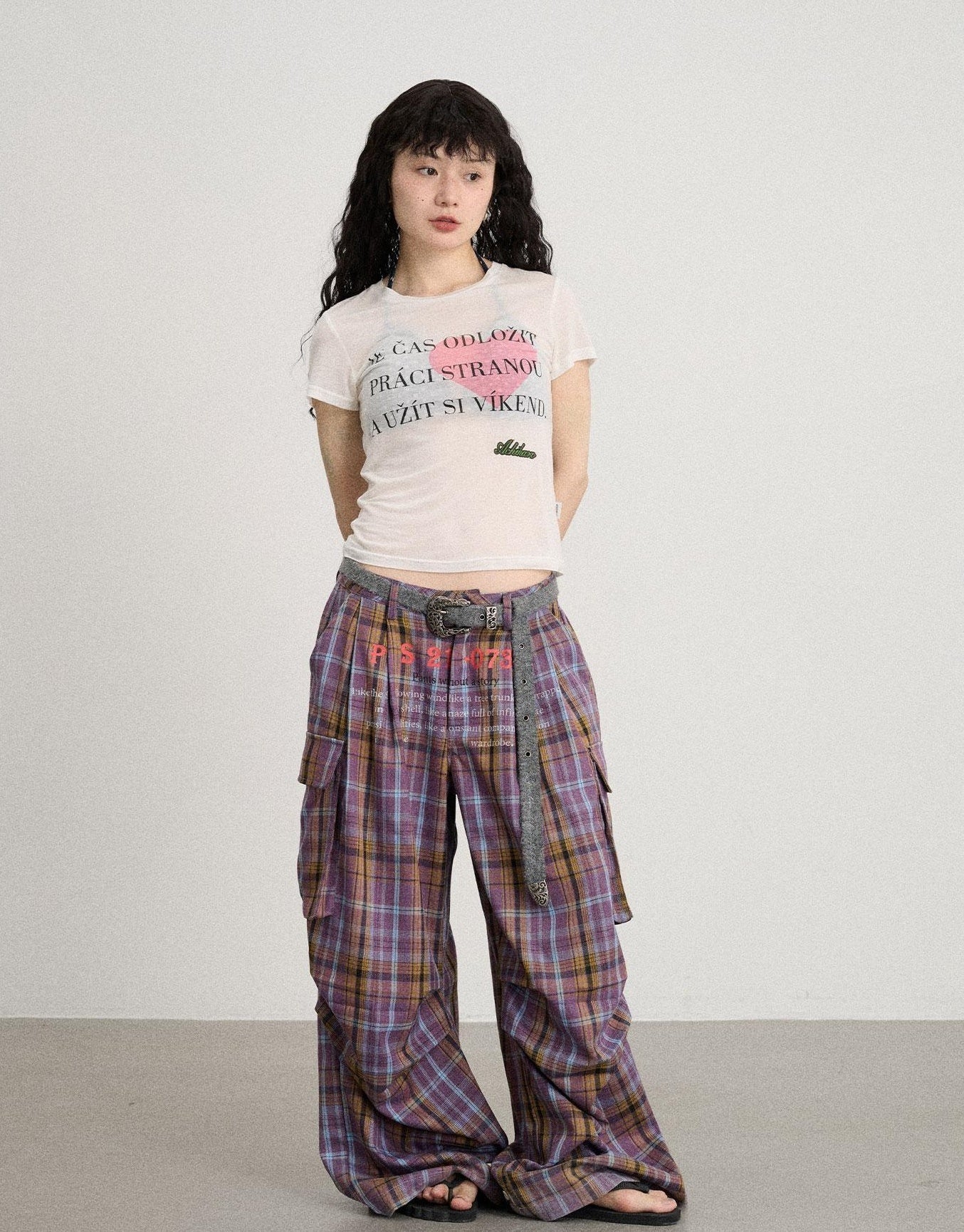 Achihara Love Weekend Double Layer Tee Summer 2025