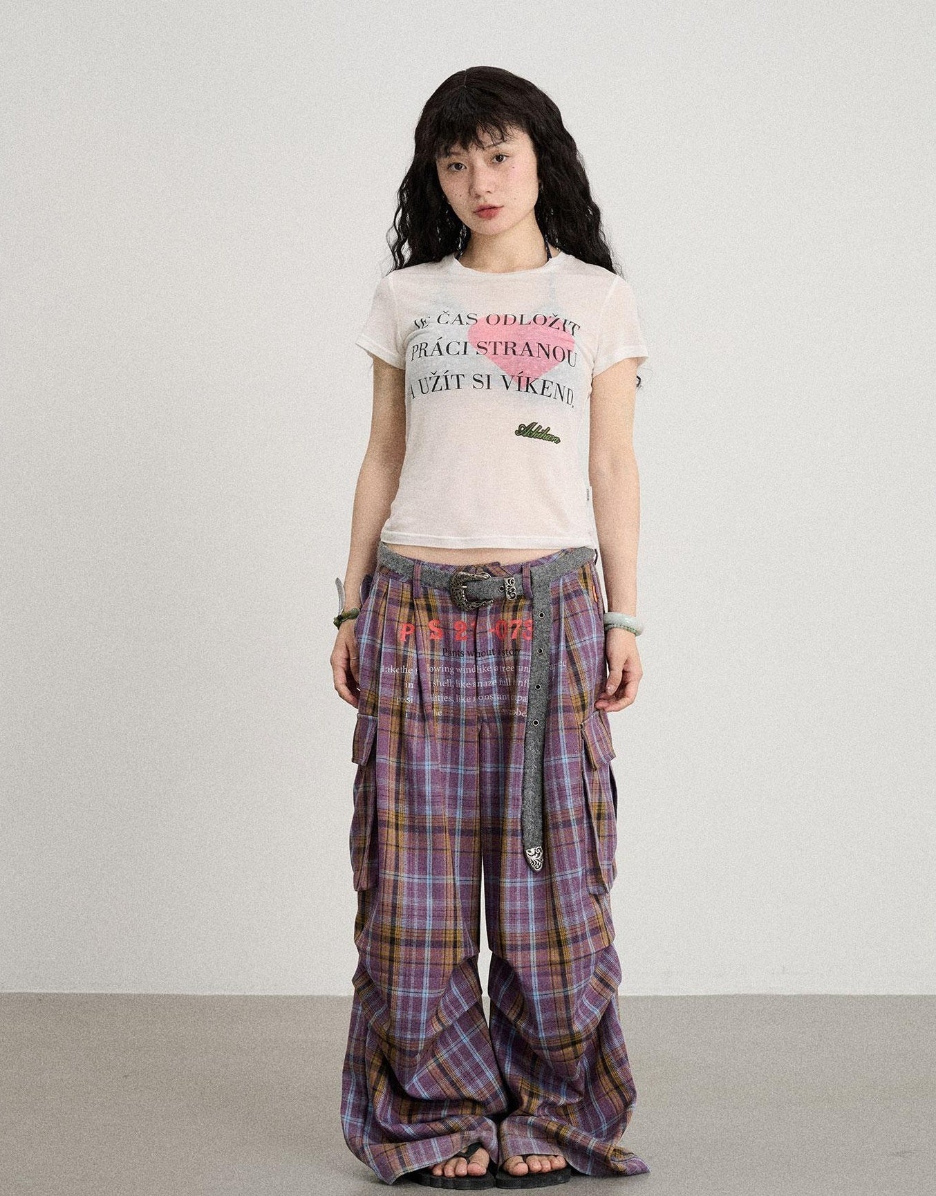 Achihara Love Weekend Double Layer Tee Summer 2025