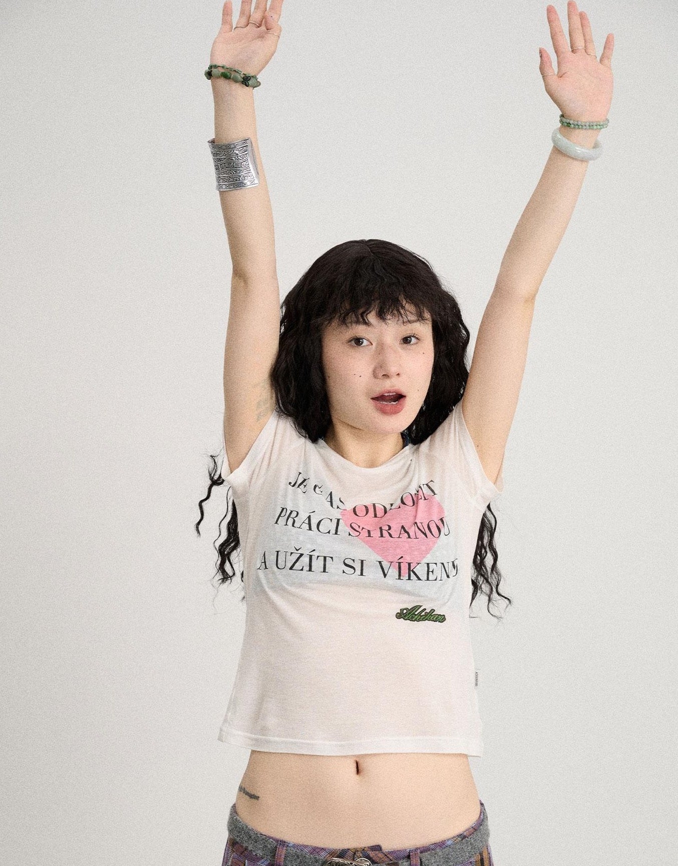 Achihara Love Weekend Double Layer Tee Summer 2025