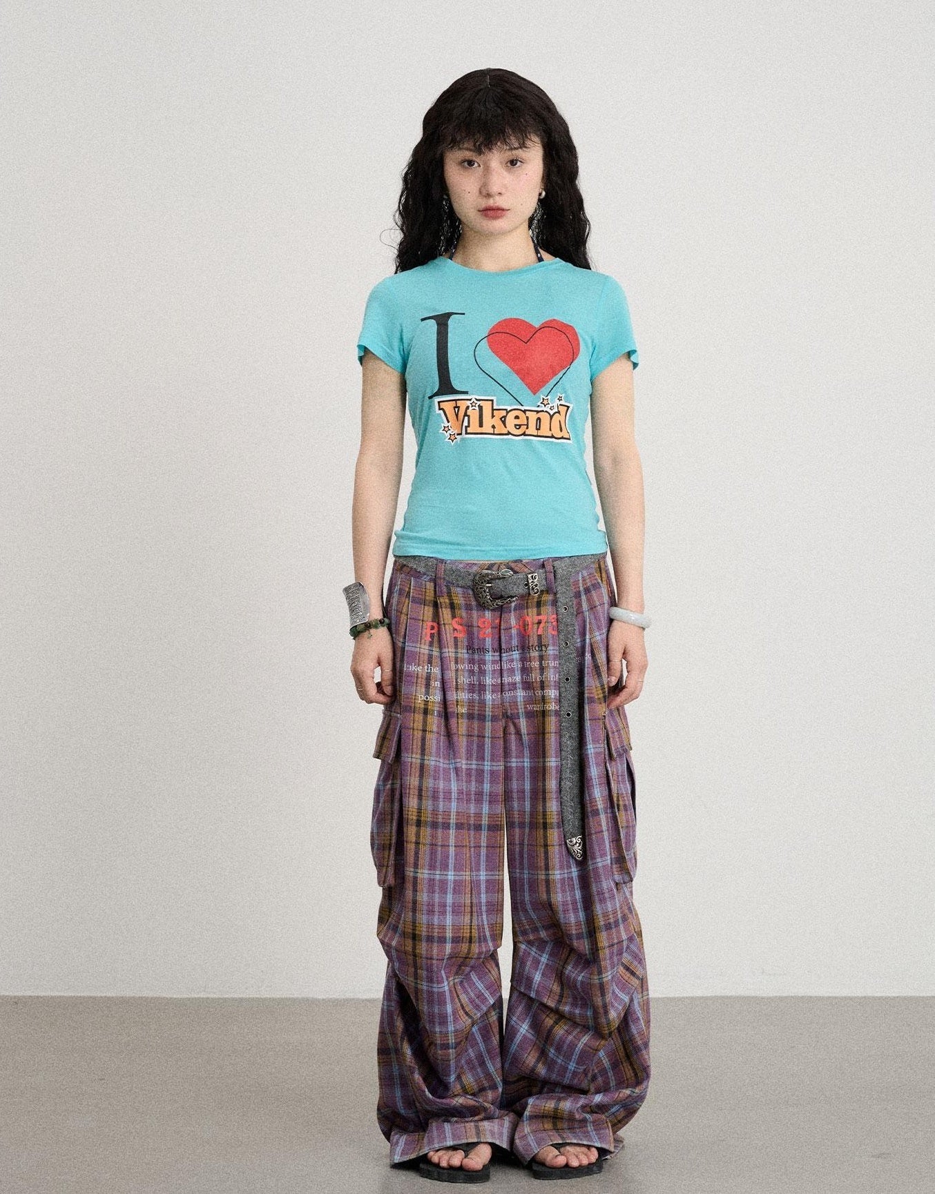 Achihara Love Weekend Double Layer Tee Summer 2025