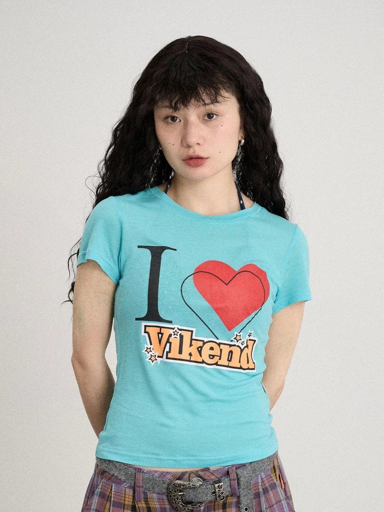 Love Weekend Double Layer Tee Summer 2025