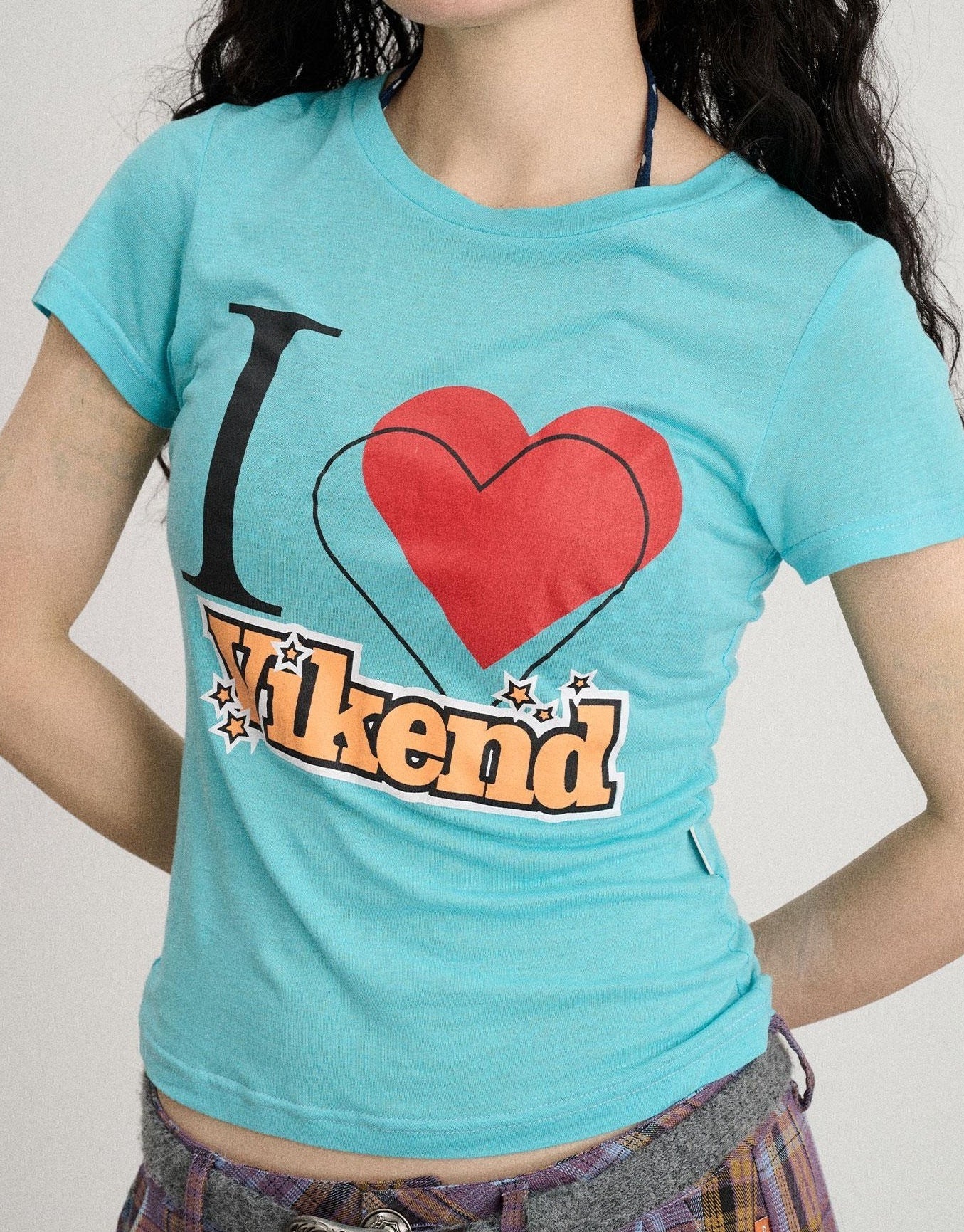 Achihara Love Weekend Double Layer Tee Summer 2025