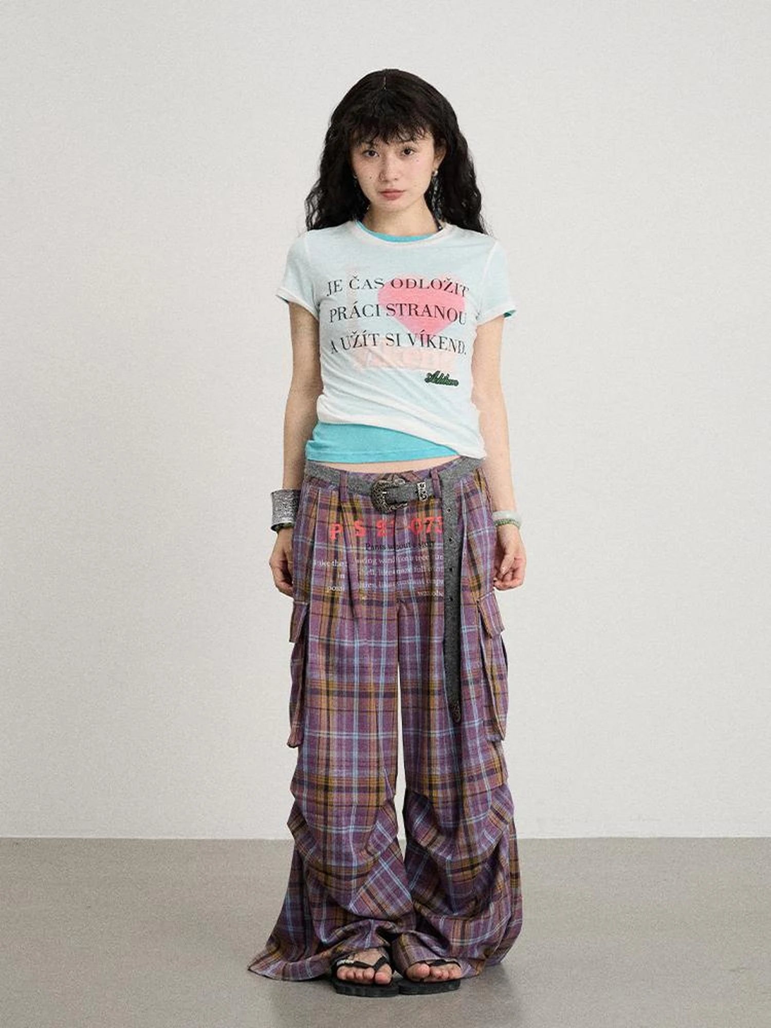 Love Weekend Double Layer Tee Summer 2025