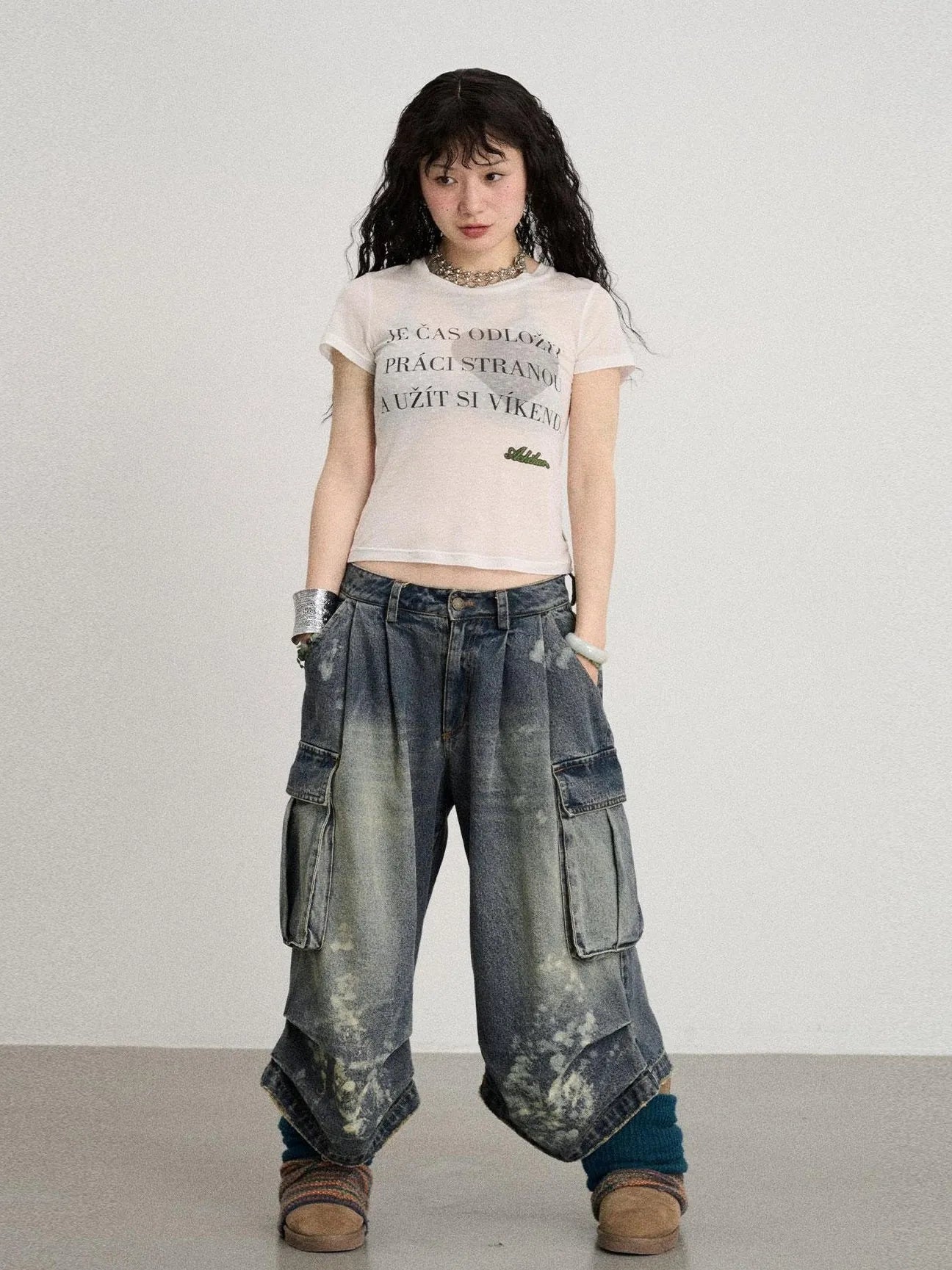 Love Weekend Double Layer Tee Summer 2025