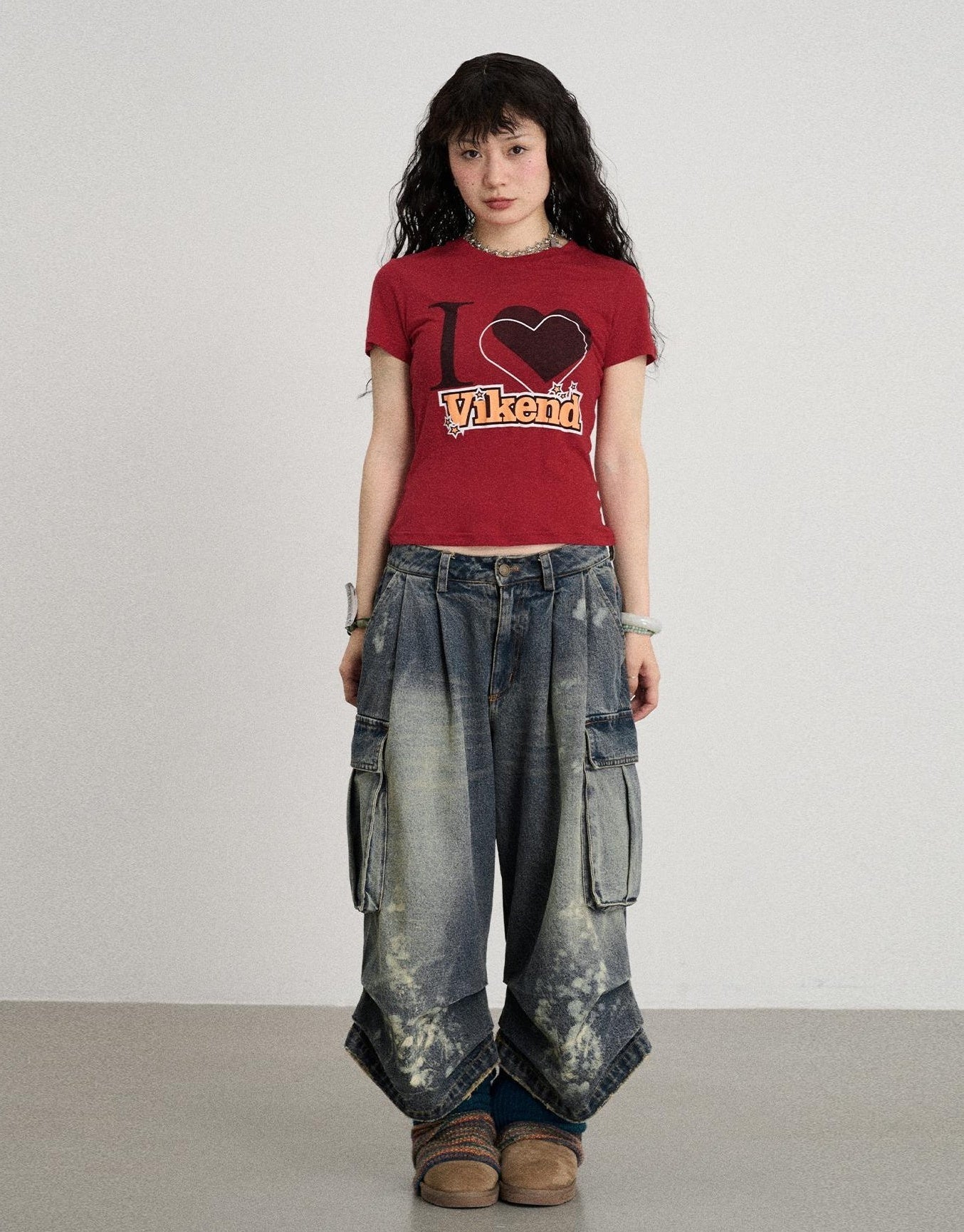 Achihara Love Weekend Double Layer Tee Summer 2025