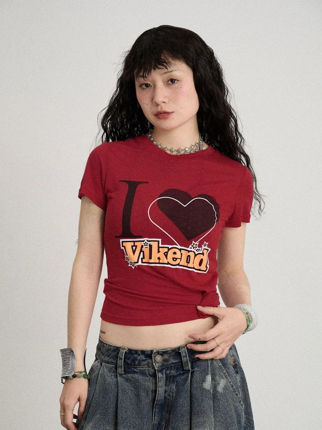 Love Weekend Double Layer Tee Summer 2025