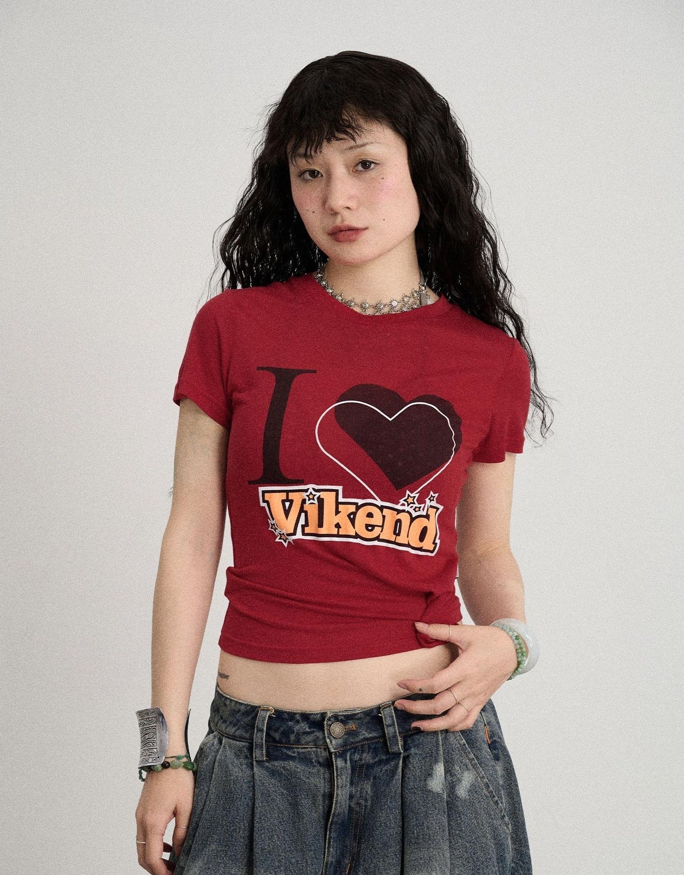 Achihara Love Weekend Double Layer Tee Summer 2025