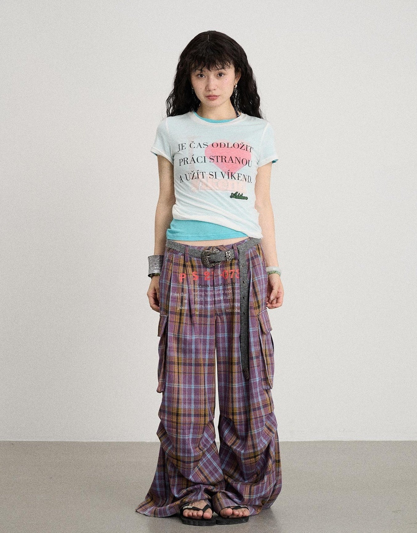 Achihara Love Weekend Double Layer Tee Summer 2025