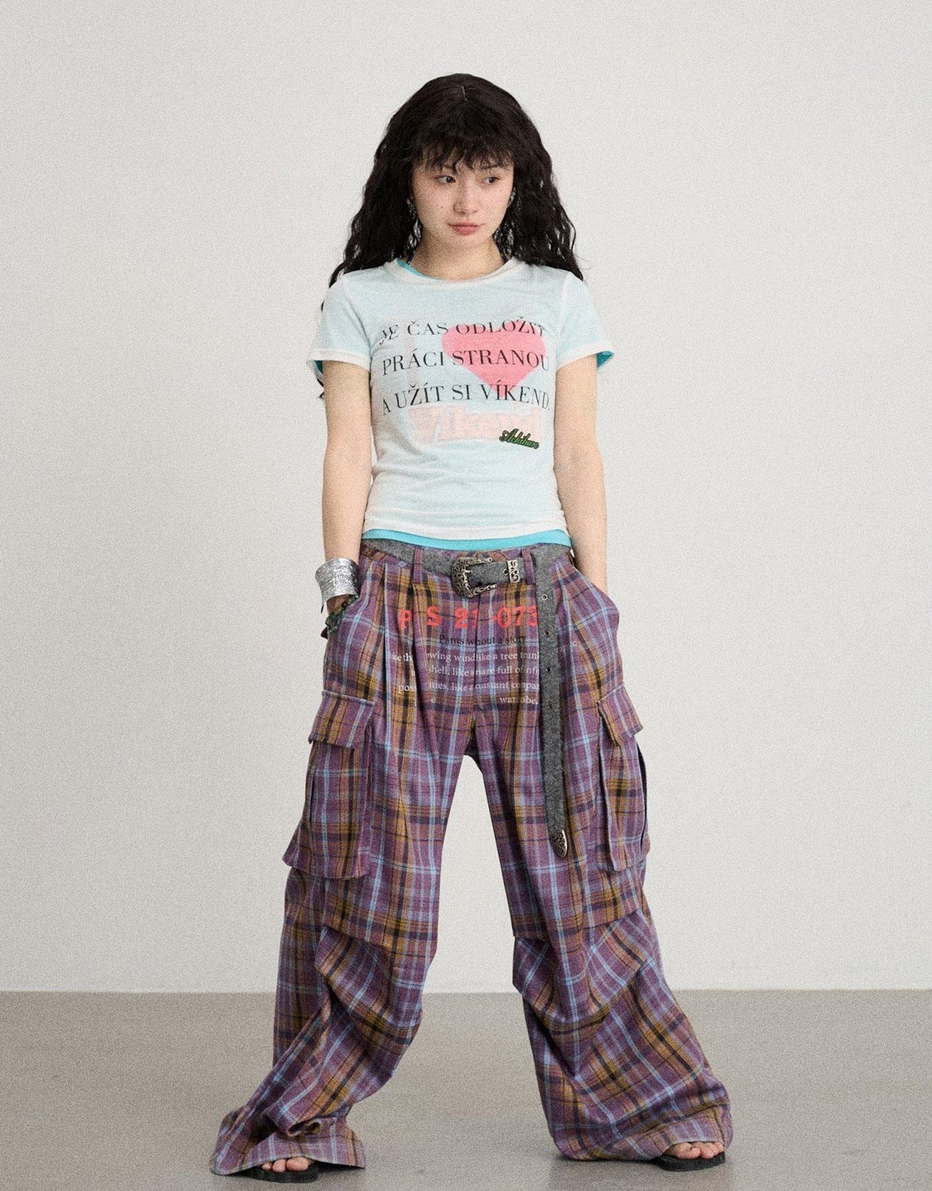 Achihara Love Weekend Double Layer Tee Summer 2025