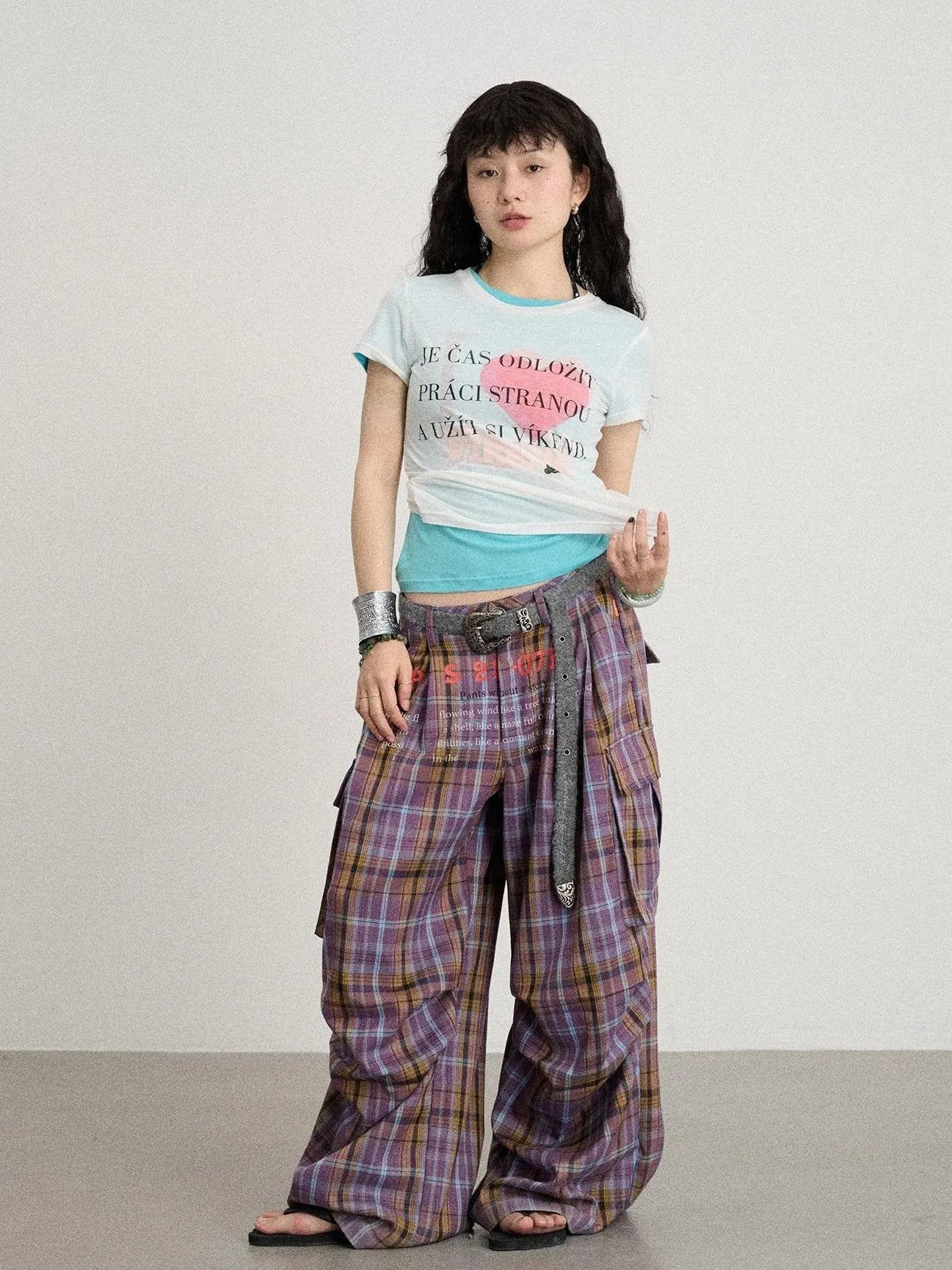 Love Weekend Double Layer Tee Summer 2025