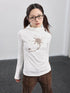 Hooded Star Print Thermal Long Sleeve T Shirt