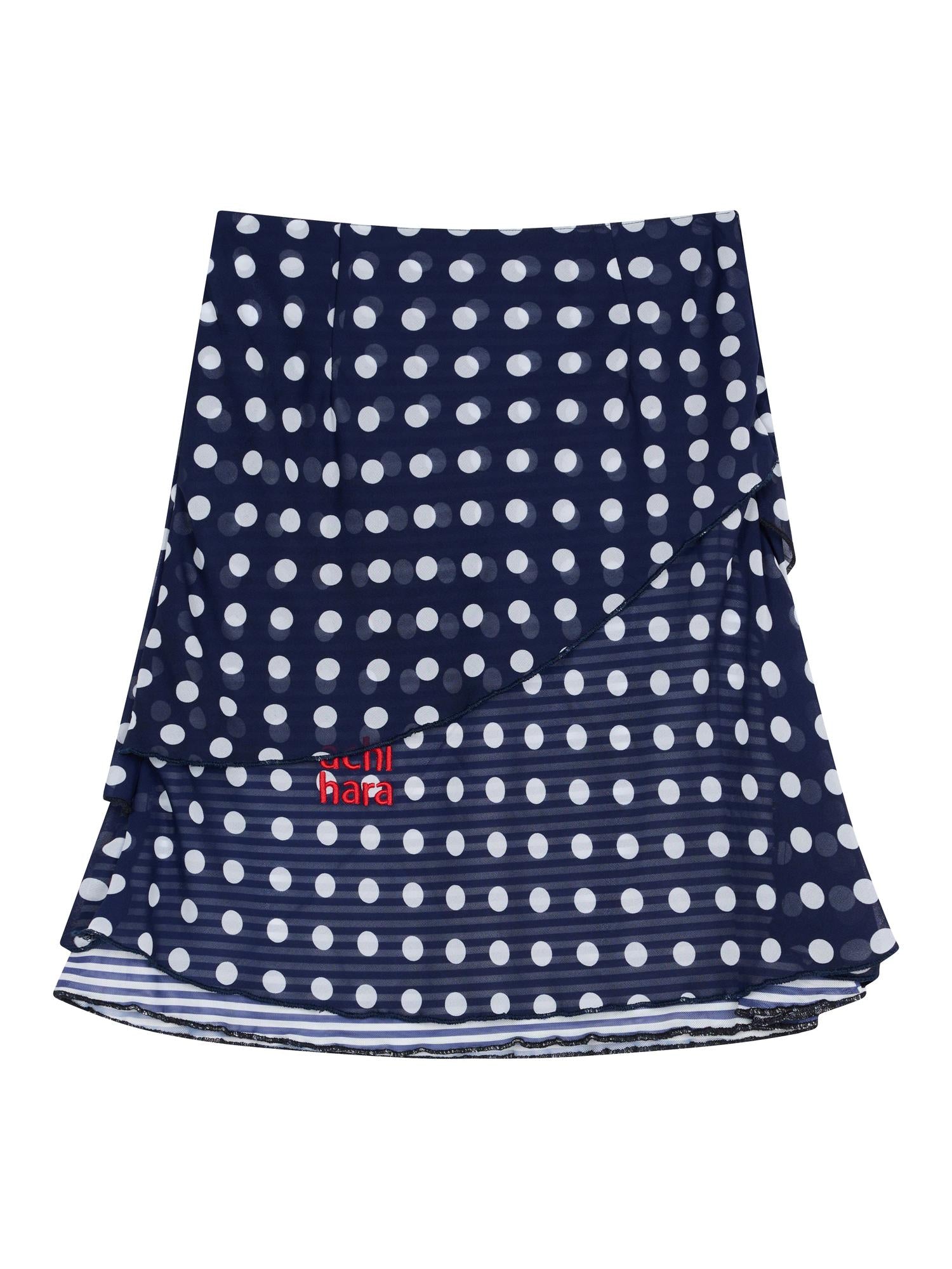 Achihara Jammy Dot A Line Skirt