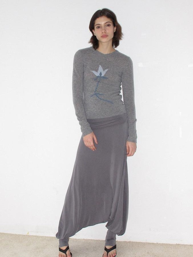 Mito de dar Gladiolus V-neck Slim Knit Women&
