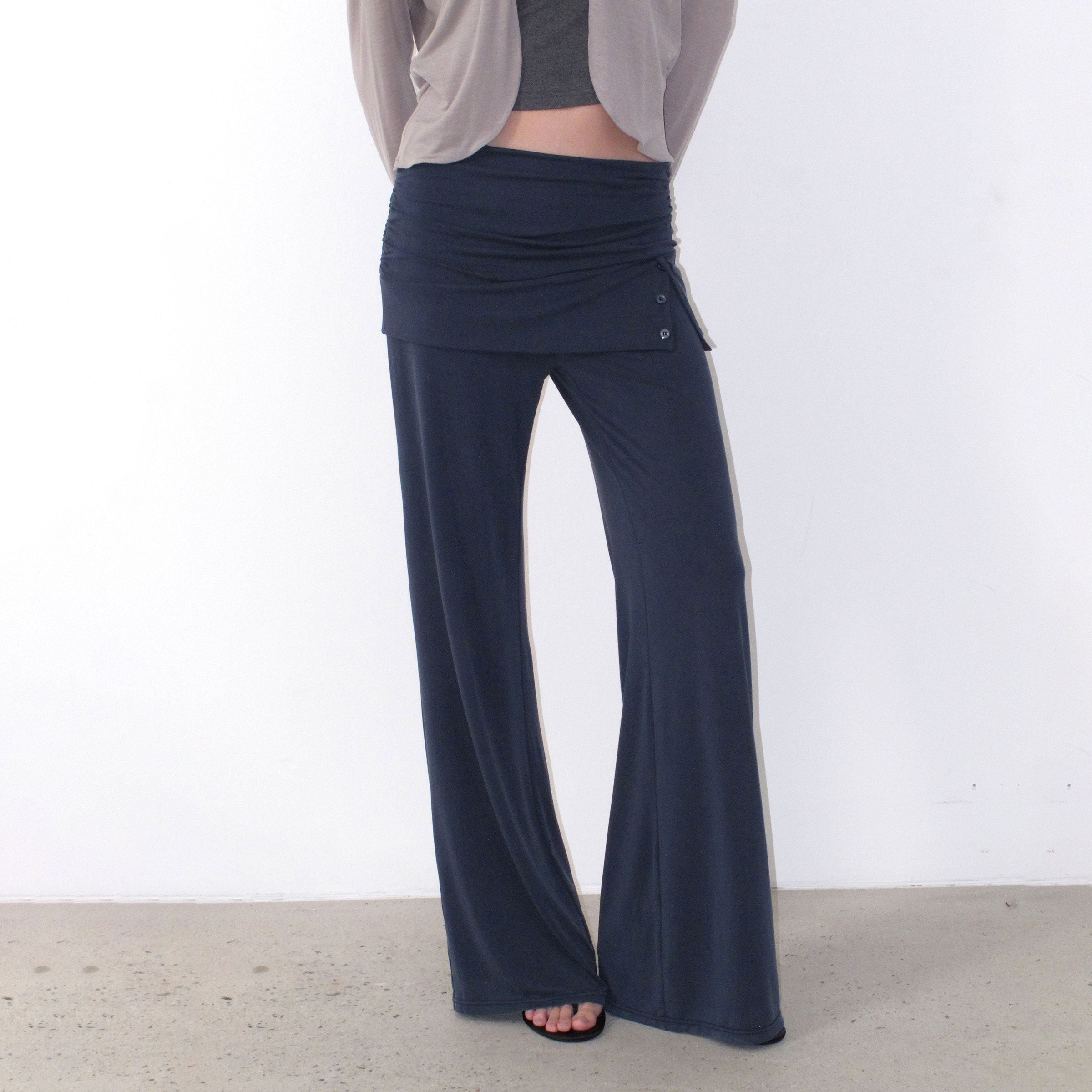 Mito_de_dar_Mist_Blue_Pleated_Wrap_Waist_Button_Detail_Women&