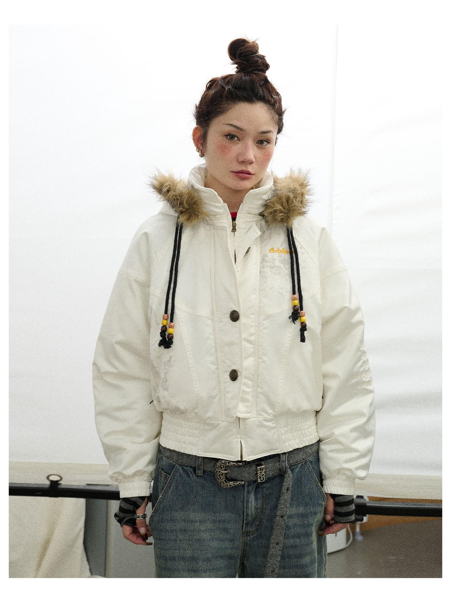 Achihara Winter Musta Puffer Coat