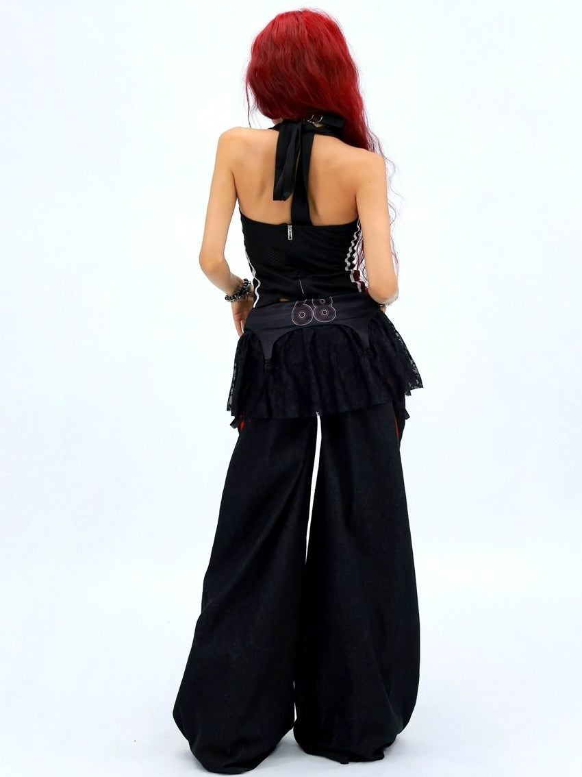 NANAICHILLI Breathable Lightweight Black Ribbed Slim Fit Casual Womens Workout Tank Top