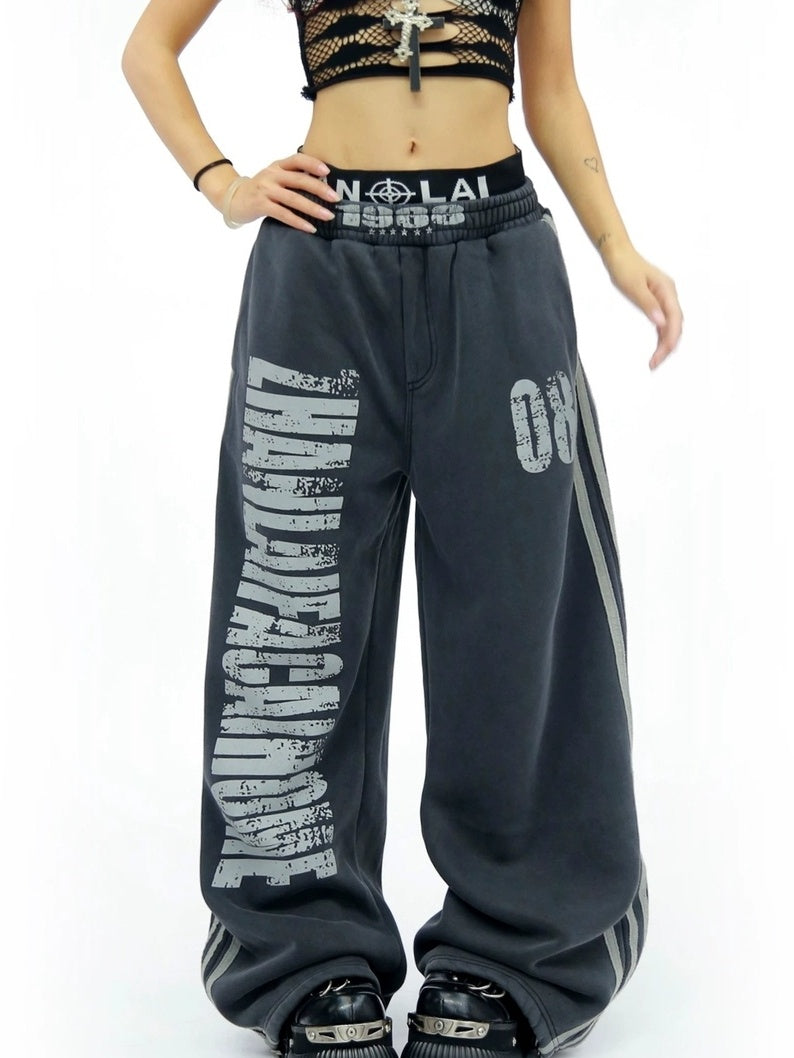 NANAICHILLI Cozy Zip Hooded Sweatshirt With Straight Leg Pants Unisex Loungewear Set