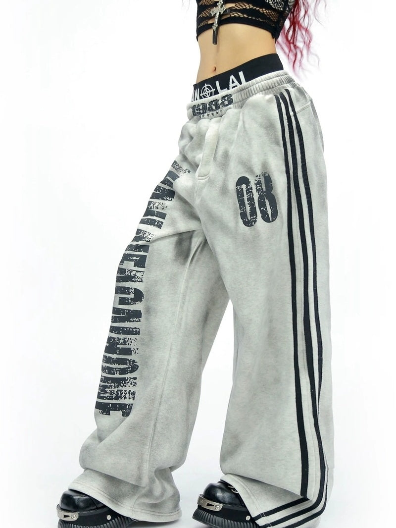 NANAICHILLI Cozy Zip Hooded Sweatshirt With Straight Leg Pants Unisex Loungewear Set