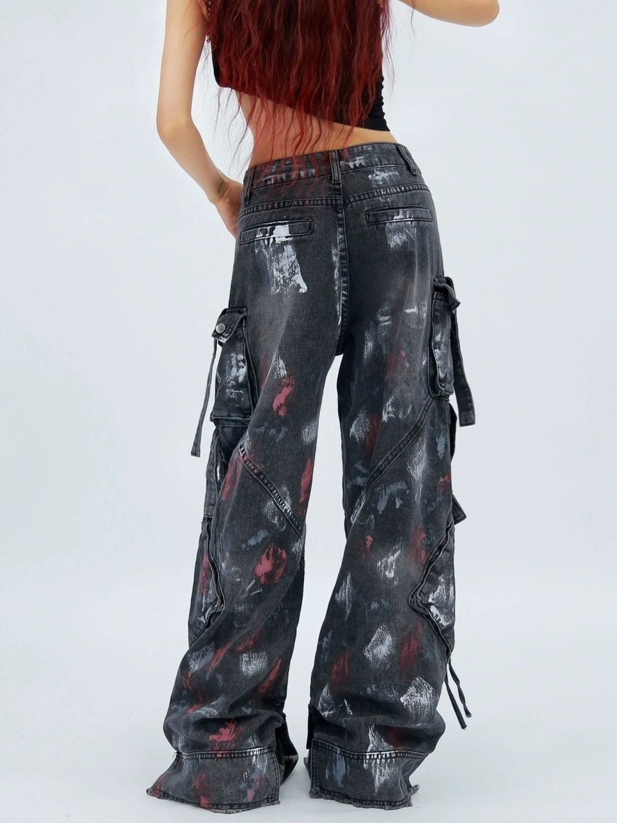 NANAICHILLI Stretch High Waist Slim Straight For Women Black And Blue Classic Jeans