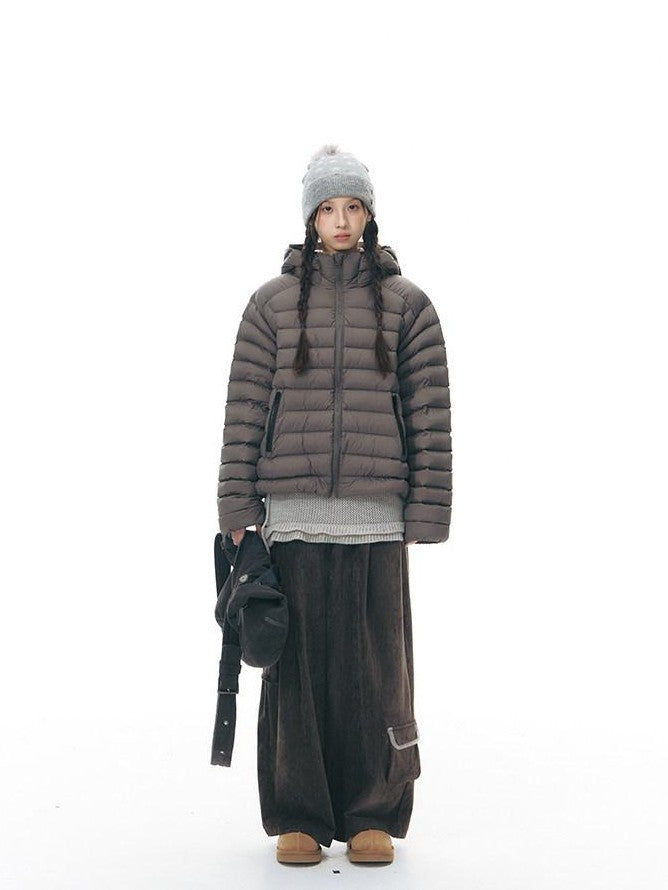 NAPSNAPS Chenille Patchwork Cuffed Multi Pocket Women&