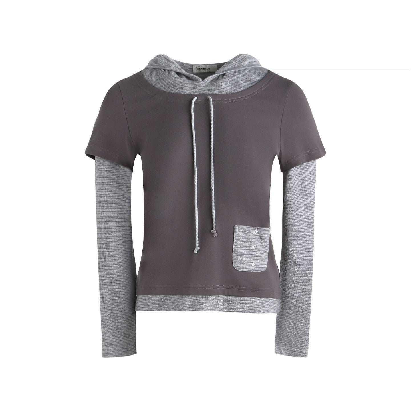 NAPSNAPS_Colorblock_Faux_Layered_Hooded_Women&