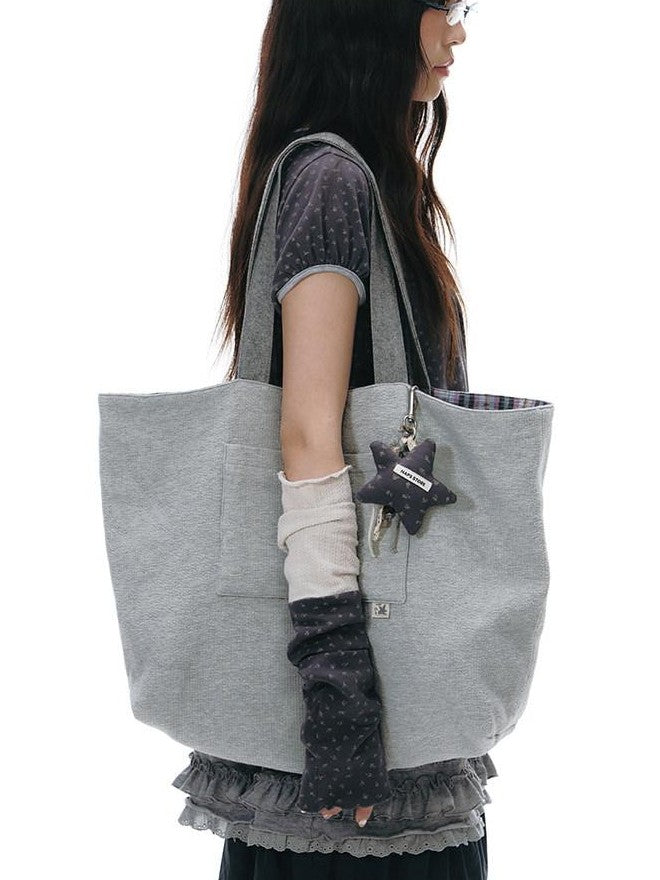 NAPSNAPS Colorblock Reversible Square Canvas Women&