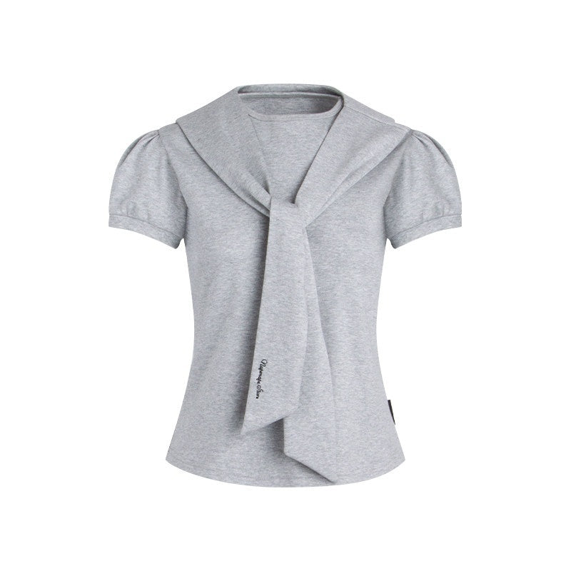 NAPSNAPS_Detachable_Sailor_Collar_Tie_Puff_Sleeve_Women&