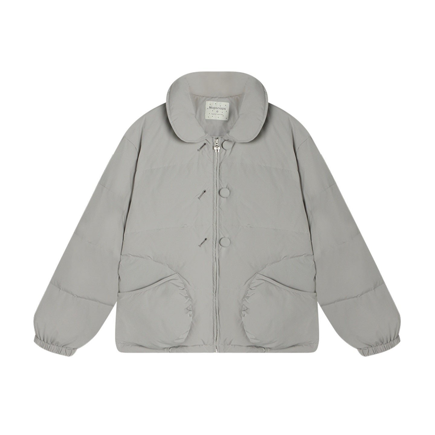 NAPSNAPS_Doll_Collar_Arc_Pocket_Short_Women&