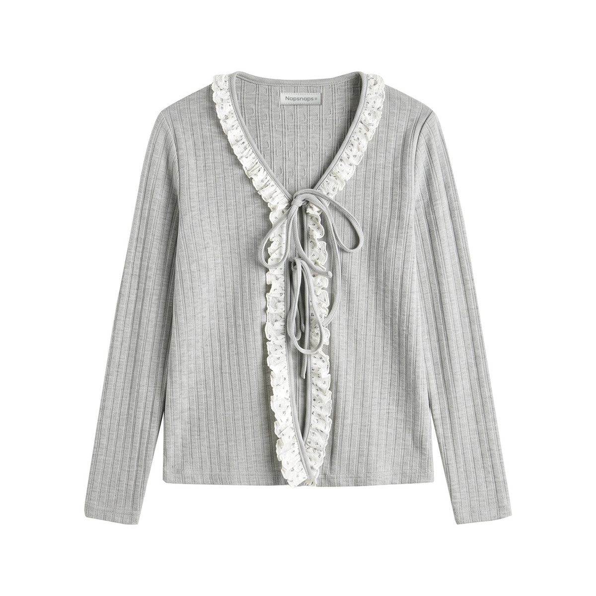 NAPSNAPS_Floral_Ruffle_Tie_Front_Long_Sleeve_Knit_Women&