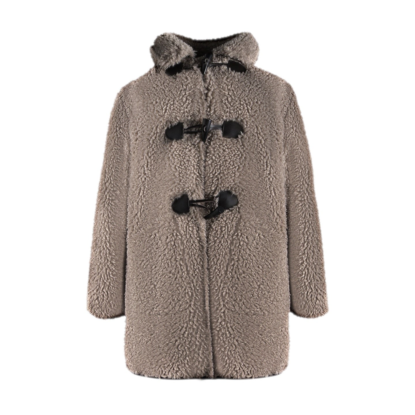 NAPSNAPS_Gray_Brown_Shearling_Suede_Patch_Toggle_Scarf_Women&