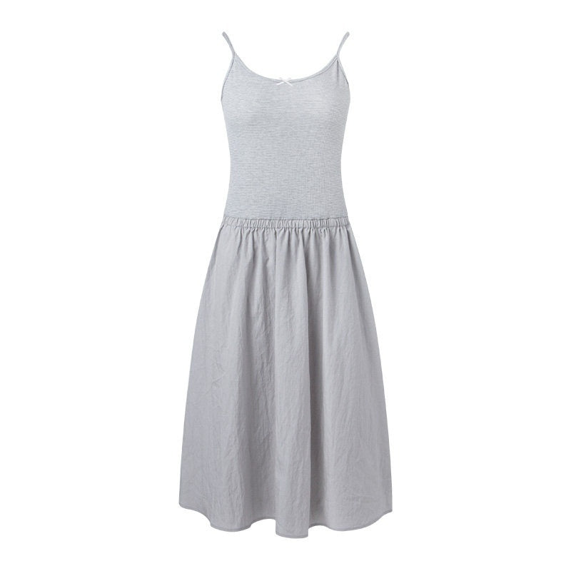 NAPSNAPS_Lace_Tie_Waist_Patchwork_Pastoral_Women&