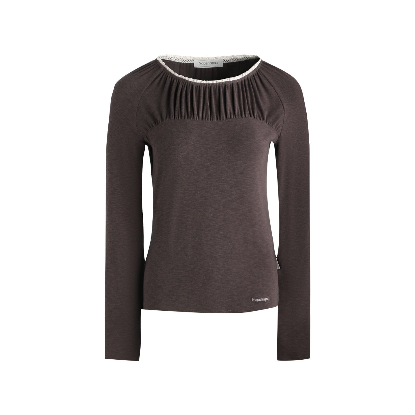 NAPSNAPS_Pleated_Embroidered_Striped_Knit_Women&